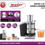ابمیوه گیری 4کاره مایر مدل mr1111